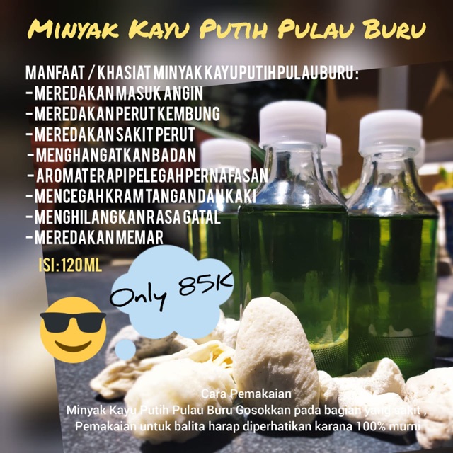 Minyak kayu putih pulau buru