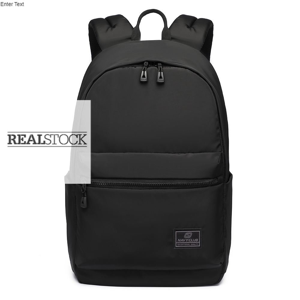 ORI Navy Club Tas Ransel Kasual EBJ FBB - Tas Ransel Pria Tas Ransel Wanita Tas Ransel Unisex - Back