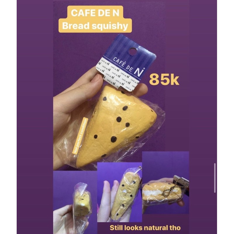 SALE CAFE DE N BREAD SQUISHY | KIERASCRAFT
