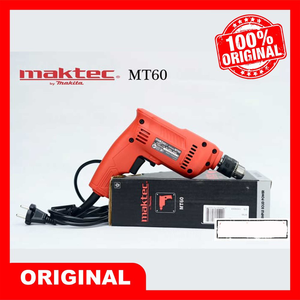 Mesin Bor Besi Kayu Maktec MT60 Original