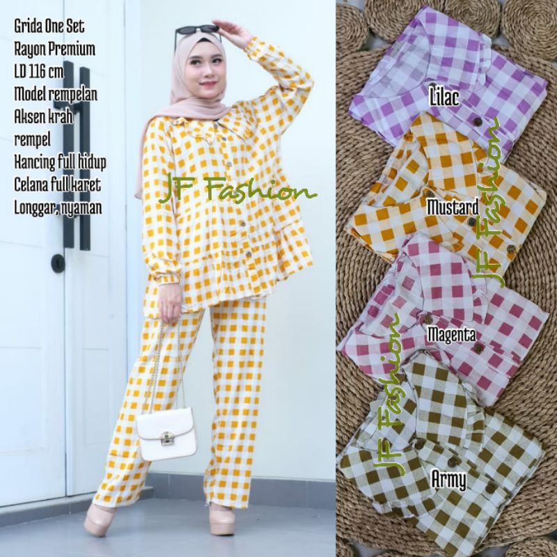 Laginta Set (RAYON VISCOSE) LD ±114cm //JF753