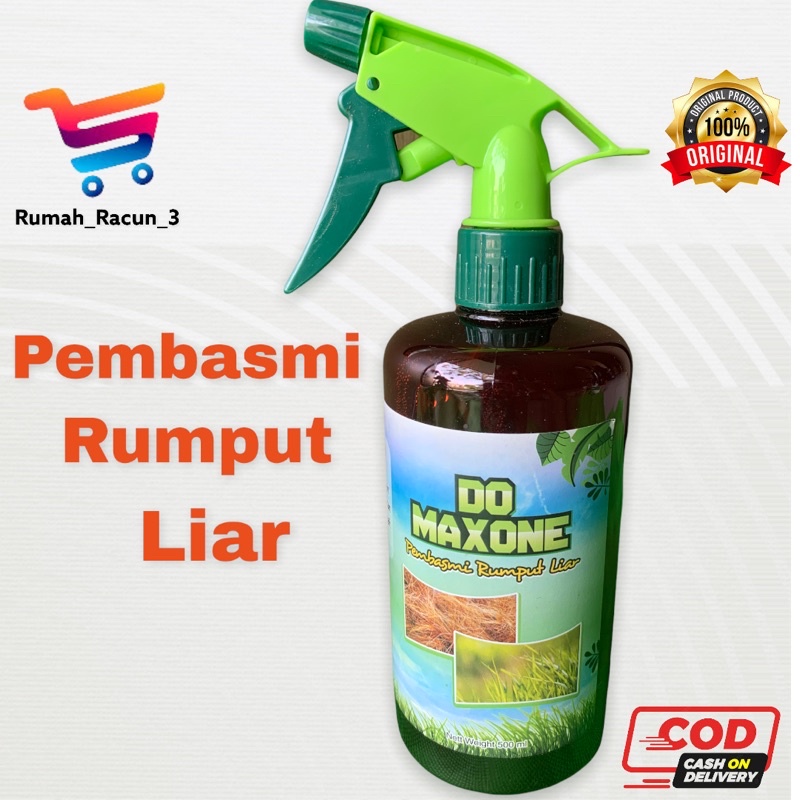 CAIRAN OBAT RACUN PEMBASMI/PEMBUNUH RUMPUT LIAR AMPUH SAMPAI AKAR MATI