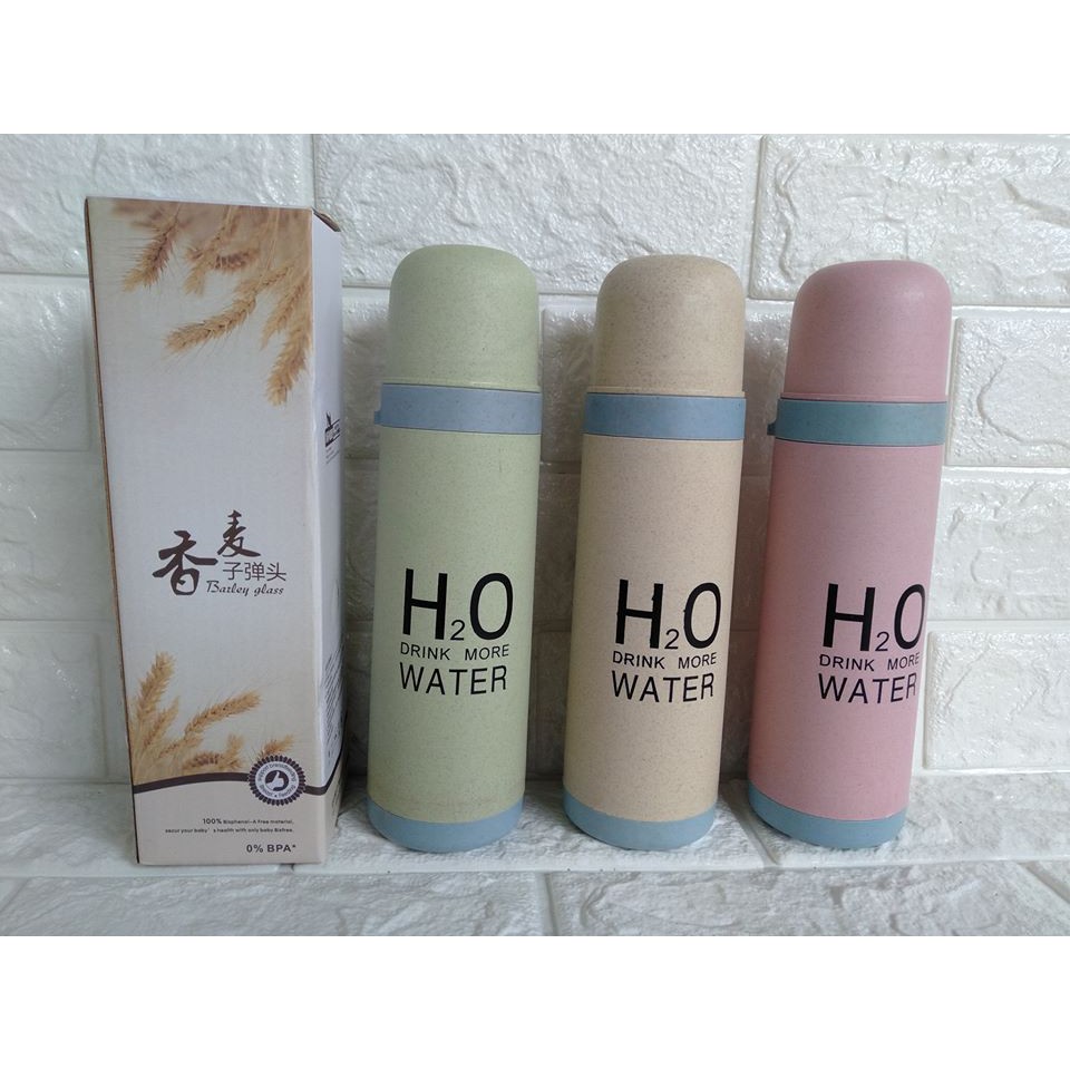 thermos h2o - botol minum air panas - thermos air panas