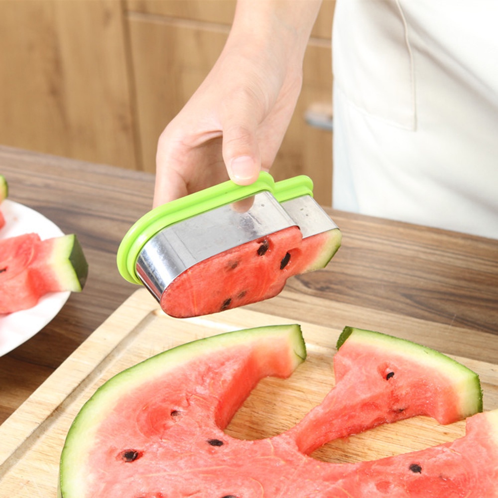 【COD Tangding】1 Pc Alat Pengiris Es Krim Melon Semangka Bahan Stainless Steel Untuk Dapur