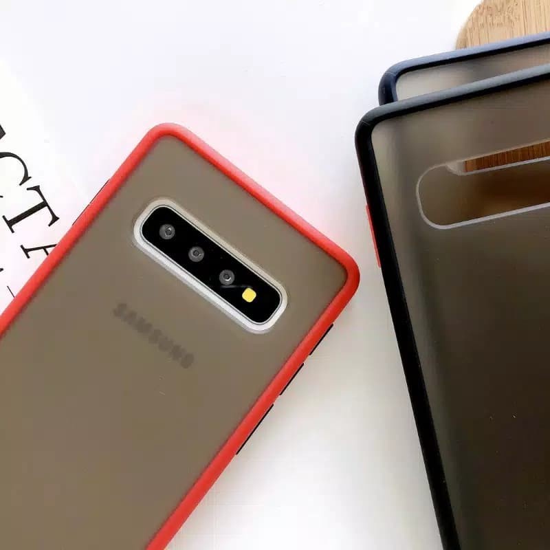 CASE MATTE SAMSUNG GALAXY S10 PLUS TRANSPARAN FUZE MACARON MY CHOICE - FA