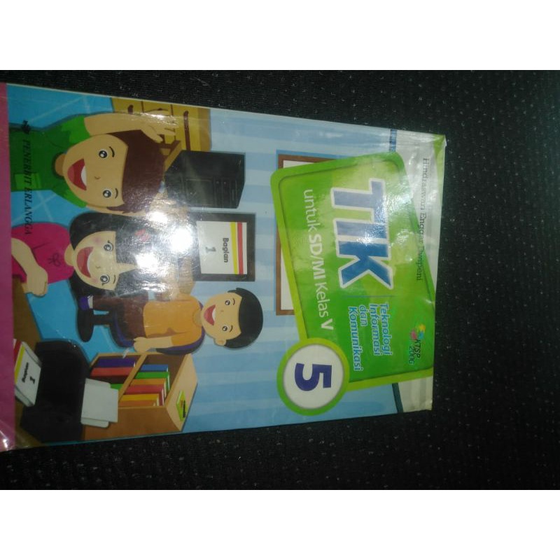 Buku TIK KELAS 5 penerbit erlangga (preloved)