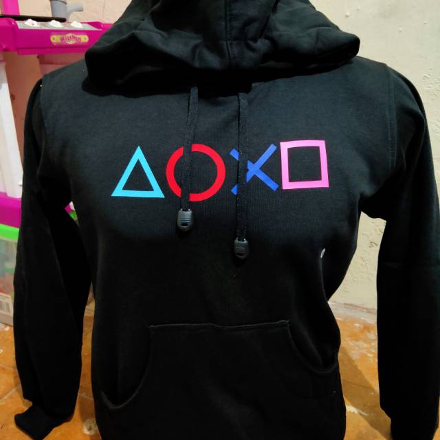 Sweater hoodie zipper ps PlayStation