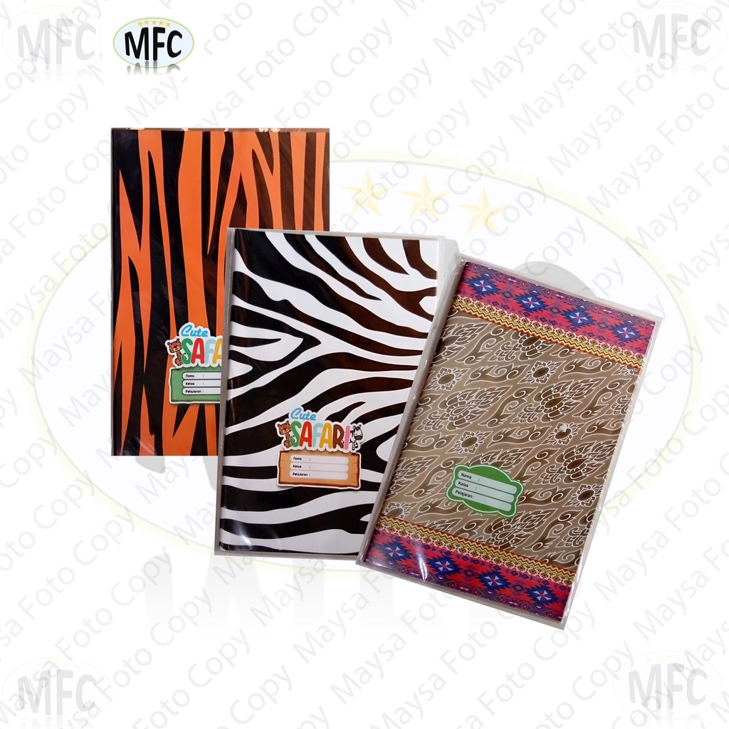 

Sampul Buku BOXY Batik 1 PACK isi 20 Lembar