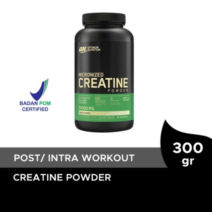 

ON Creatine 300 gram 300gram 300gr 300g Monohydrate Optimum Nutrition Suplemen Otot Gold Pro Whey Vitamin Fitness Supelmen Gym Fitness Amino On Z9M8M4K4E8 Penggemuk Capsul Suplemen Pembentuk Otot Perut Penambah Berat Badan Susu Fitness Penggemuk Fitness P