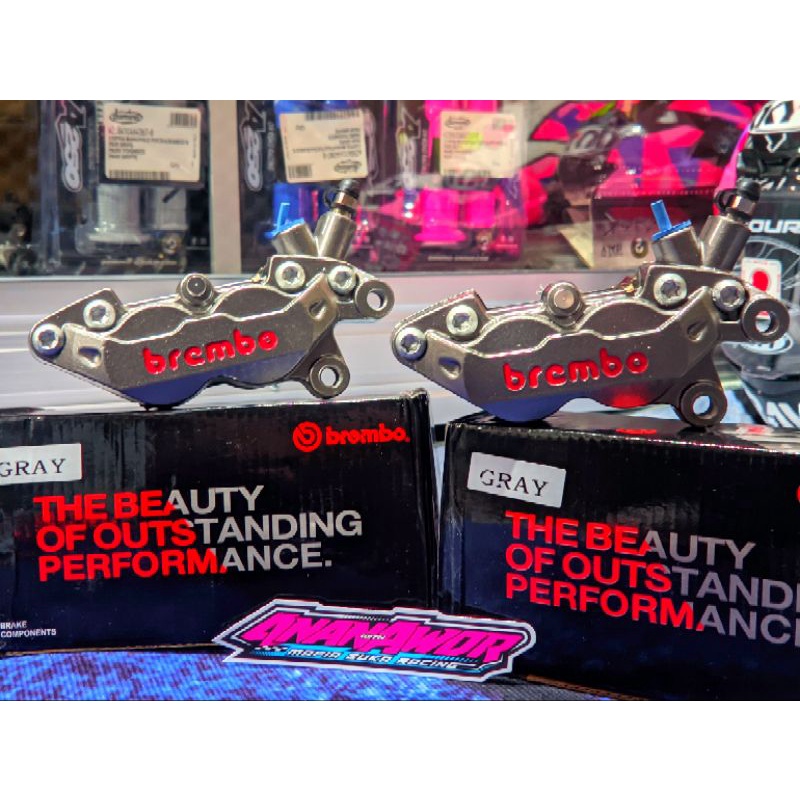 Kaliper Brembo 4pot 4piston Axial Universal