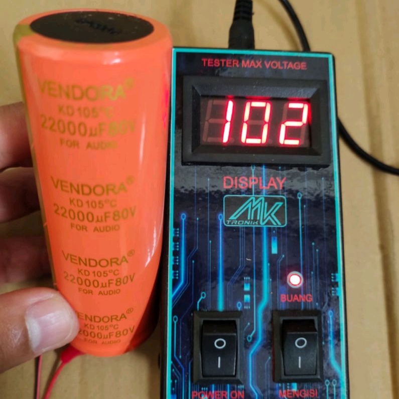 22.000uf 80v Original vendora capasitor