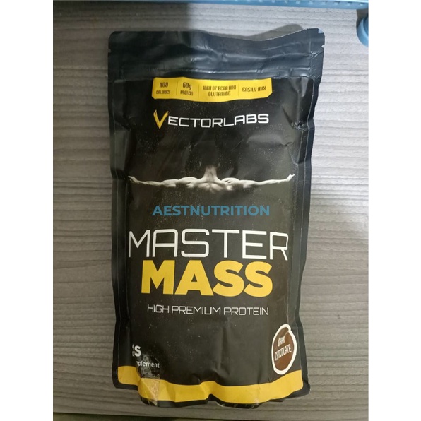 (DEFECT) Vectorlabs Master Mass Gainer 2 lbs Susu Protein Penambah Berat Badan. (DEFECT) Vectorlabs Master Cre 300 gram.