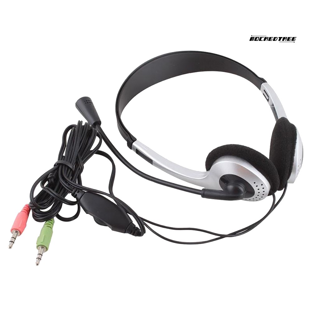 wired computer headset with mic