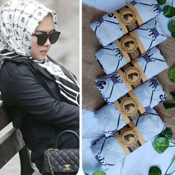 Really great✎ HIJAB SEGI EMPAT SYAHRINI KW PUTIH KERUDUNG DENAY KW WHITE TERBARU B93S03,,,