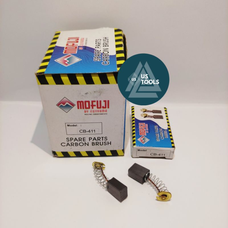 Carbon Brush CB Kul Spul Arang Mofuji 411 CB411 gurinda gerinda M2300B