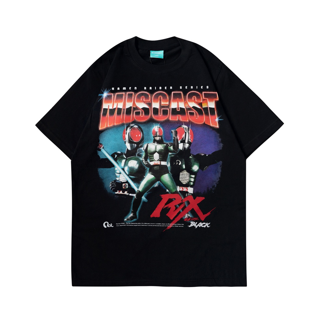 Miscast - Oversized Kaos - Kamen Rider - Hitam