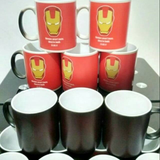 Sablon Mug Bunglon Import Dalam Polos