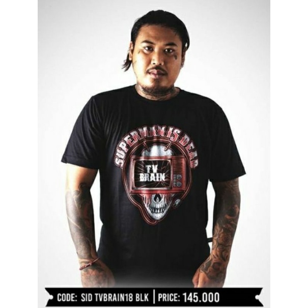 BAJU SUPERMAN IS DEAD / SID TVBRAIN18BLK