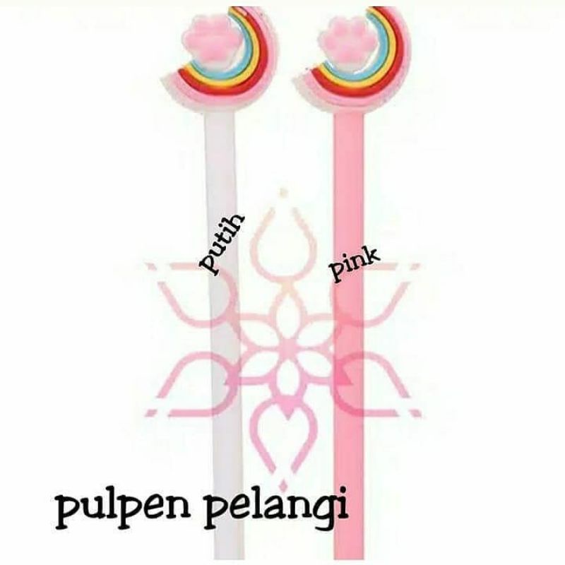 

{LB} pulpen pelangi / pulpen cantik / pulpen lucu