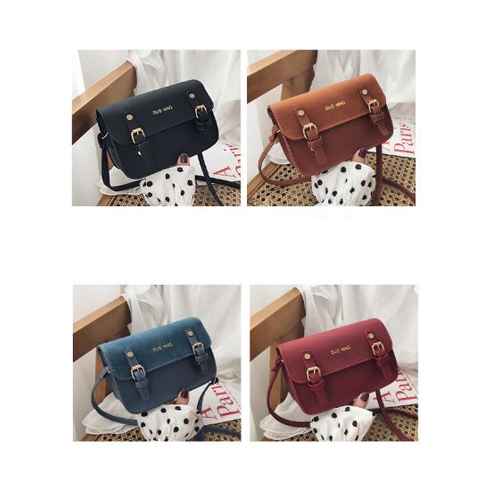 [ IMPORT ] Tas Pesta Sling Bag Motif Love Tas Selempang Wanita Love Korean Fashion Style