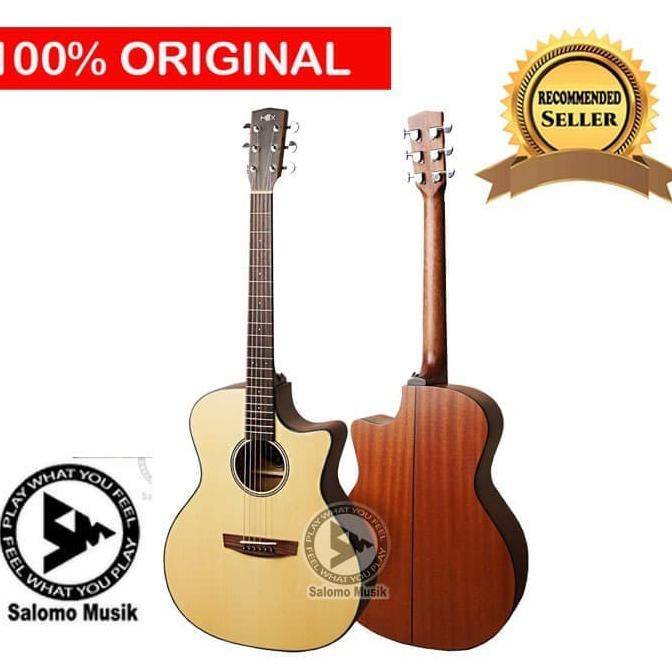 Gitar Akustik Acoustic Elektrik Electric Hex Ga100 Ce M