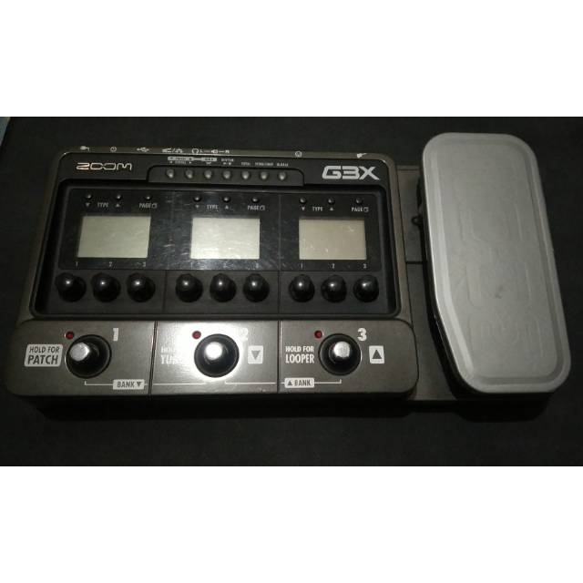 Efek gitar ZOOM G3X