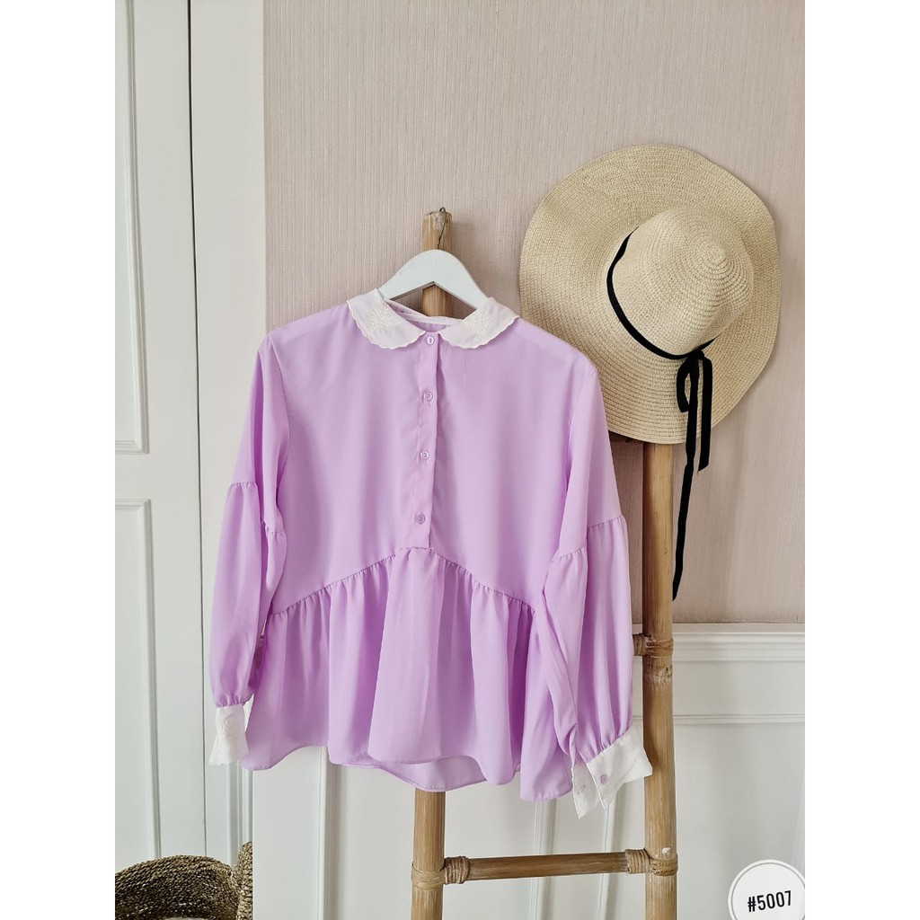 POLLY TOP / ATASAN / BLOUSE WANITA / KEMEJA KERJA