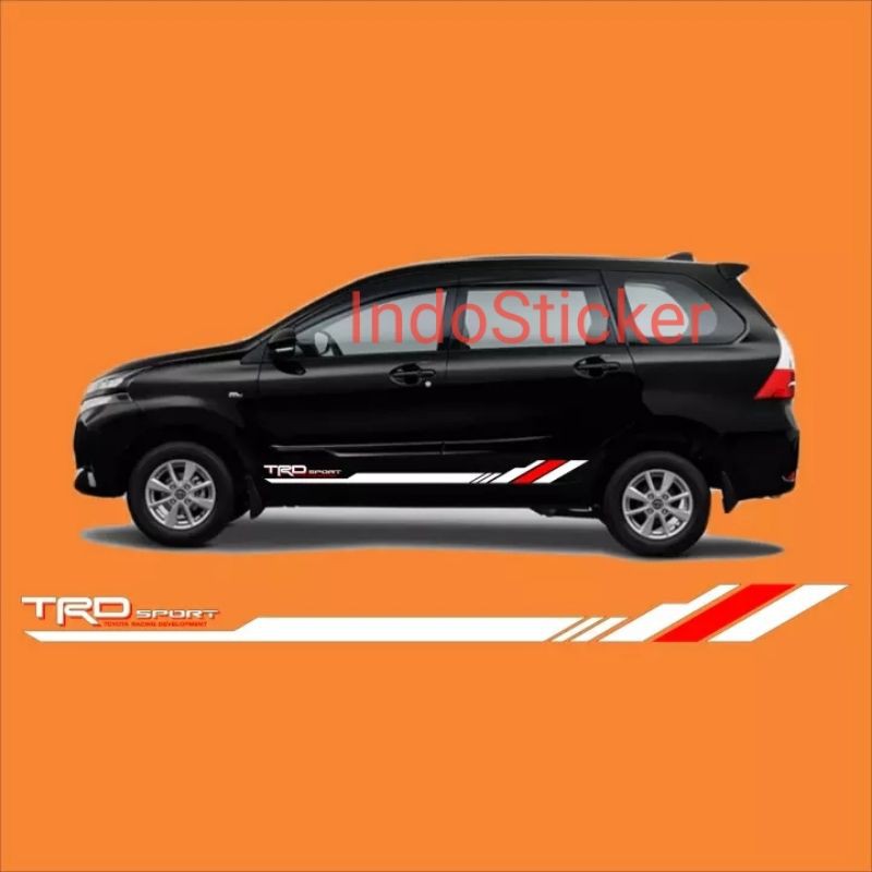 terbaru Sticker stiker mobil Avanza stiker TRD Toyota Avanza calya Yaris