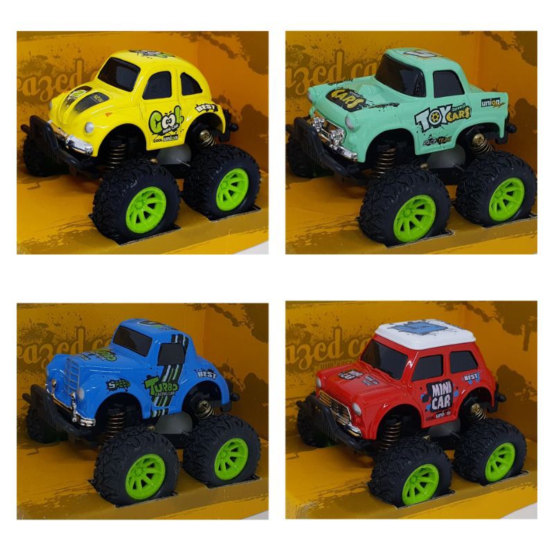 Diecast Mobil Jeep Cross Country / Die-cast Mobil Jip monster mini Miniatur Mobil Mobilan
