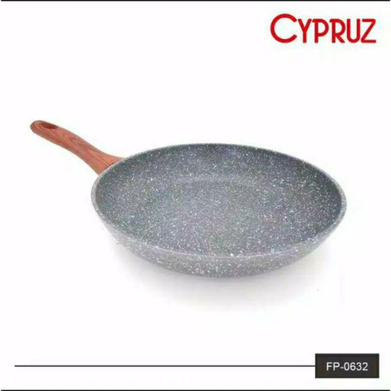 Cypruz Fry Pan Marble Induksi 24cm FP-0632 Original