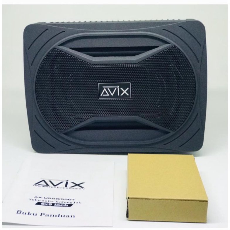 Subwoofer Kolong Avix Aktif 6 x 9 inch AX-USSW6901