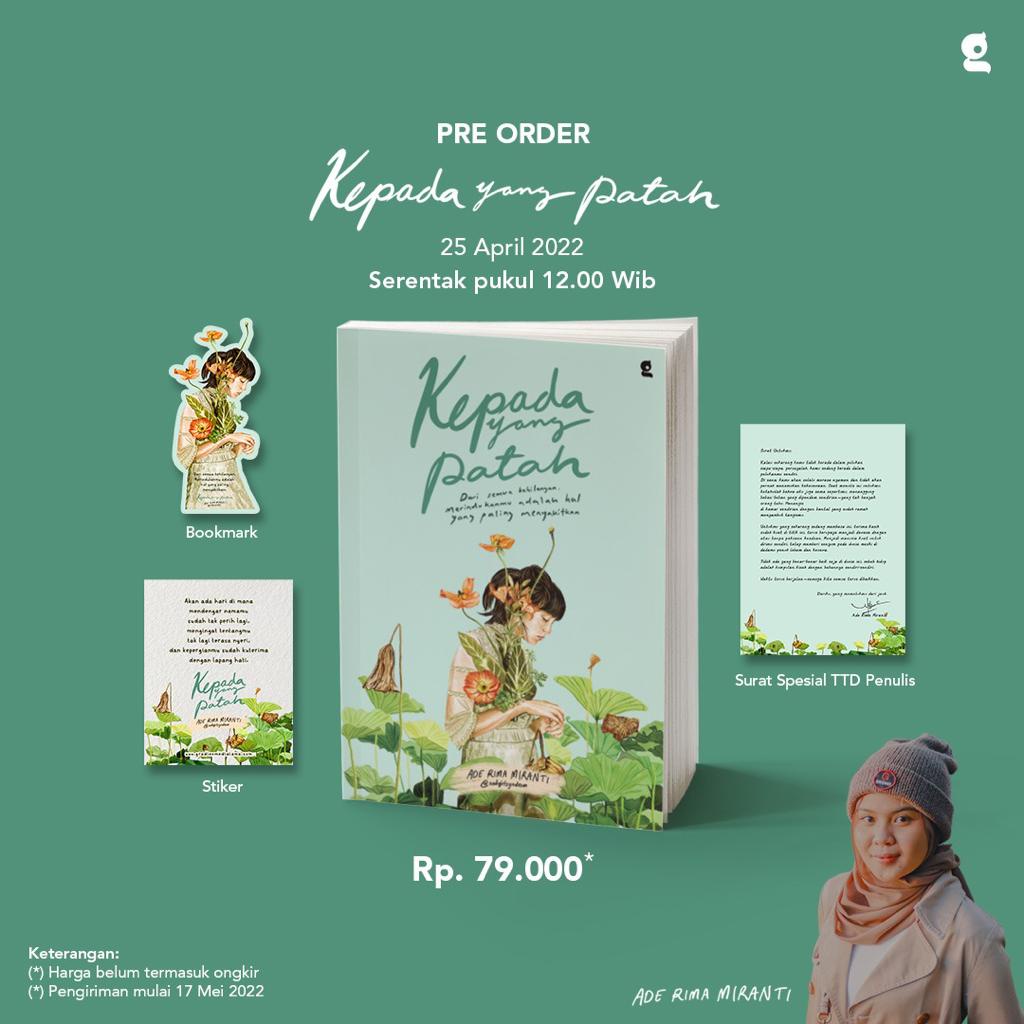 Pre Order - Kepada Yang Patah (25 April 2022)
