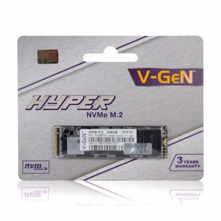 SSD NVME M.2 256GB Hyper Vgen 256 GB V-Gen M2