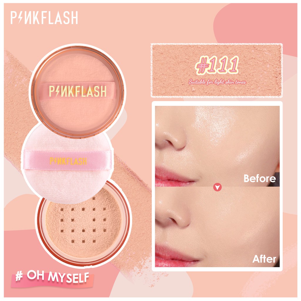 PINKFLASH Matte Loose Setting Powder