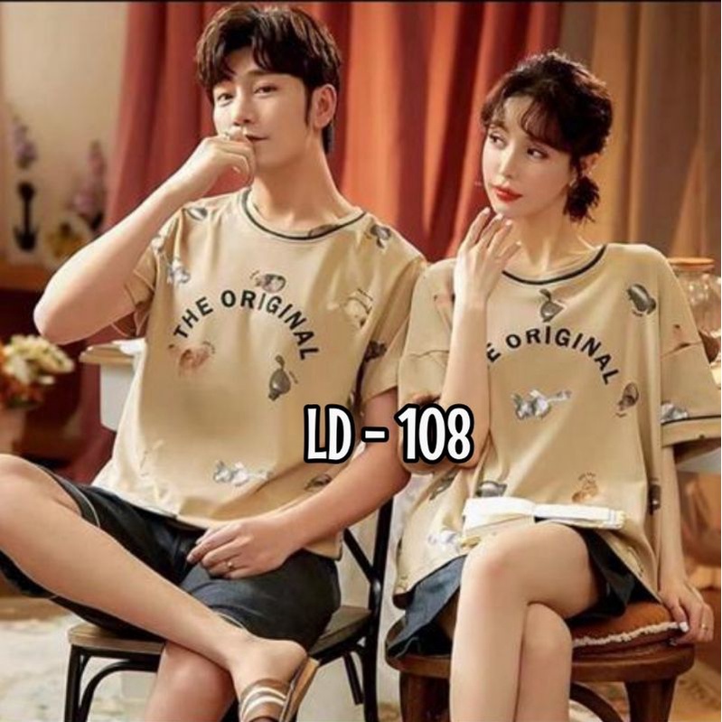 Baju tidur couple import murah piyama import couple murah C14-D3