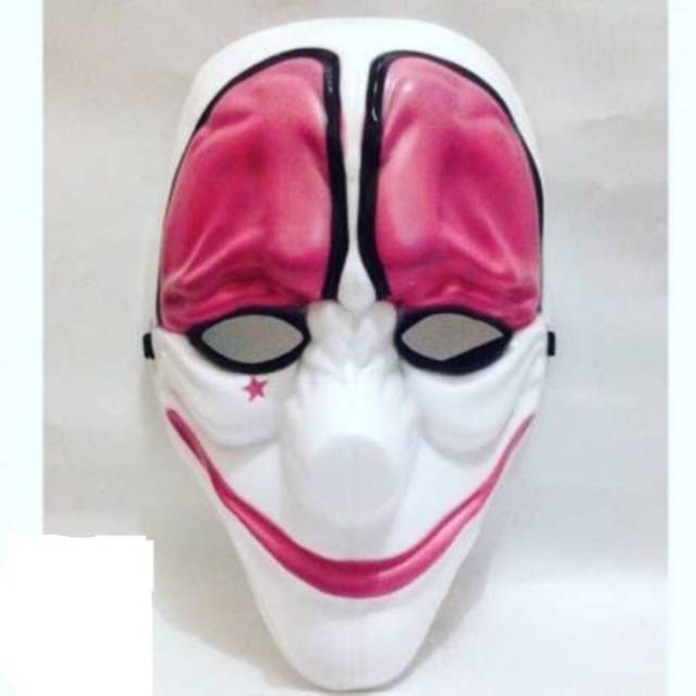 Topeng payday topeng Dallas topeng badut topeng seram topeng anonymous topeng bogor