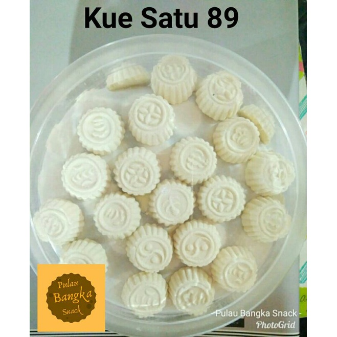 

Kue Satu cap 89 Khas Bangka