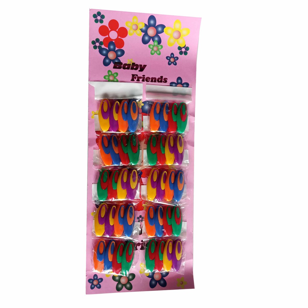 Isi 40 pcs Bros Pin Safety Hijab Seri Kapsul Multwarna