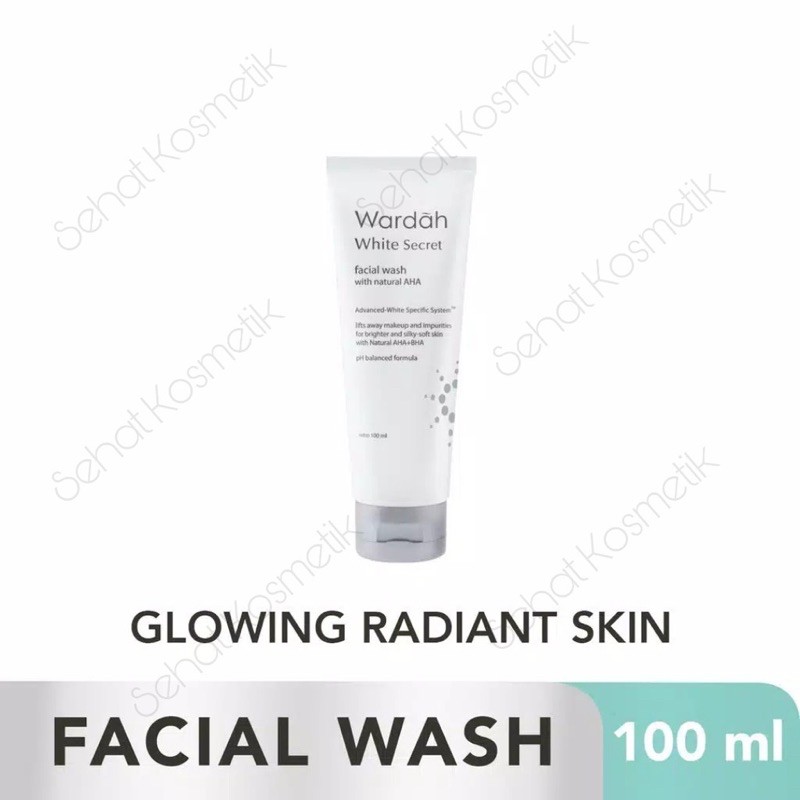 WARDAH CRYSTAL SECRET FOAMING CLEANSER WITH NATURAL AHA PHA 100 ML