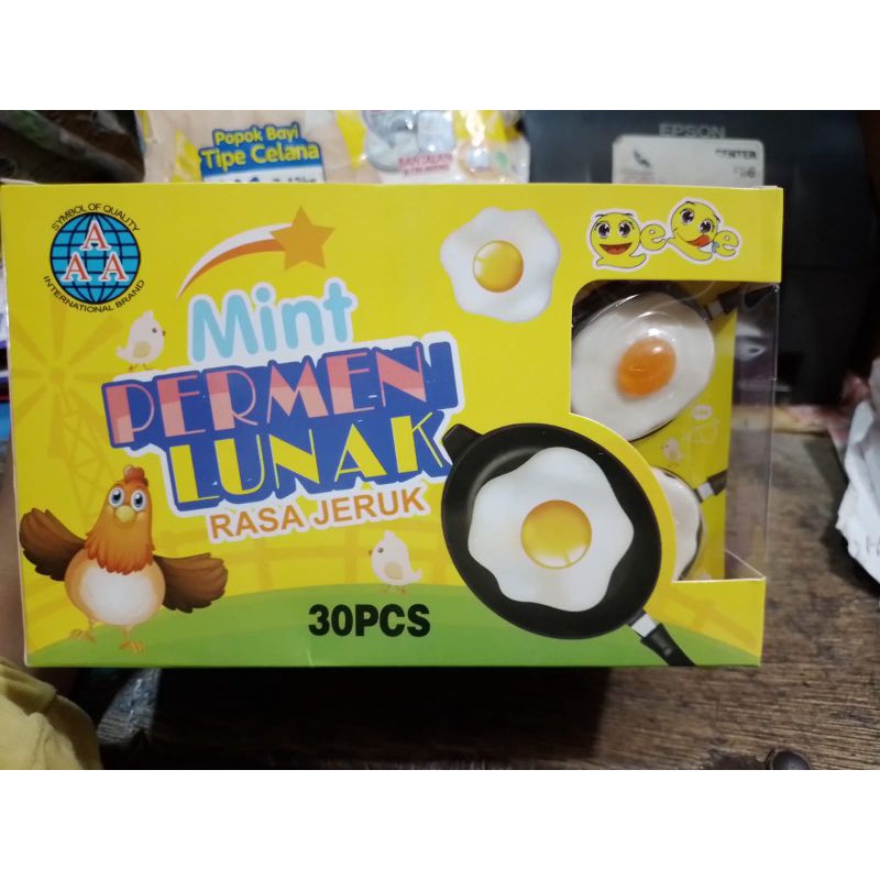 

Permen Lunak Bentuk Telur isi 30pcs