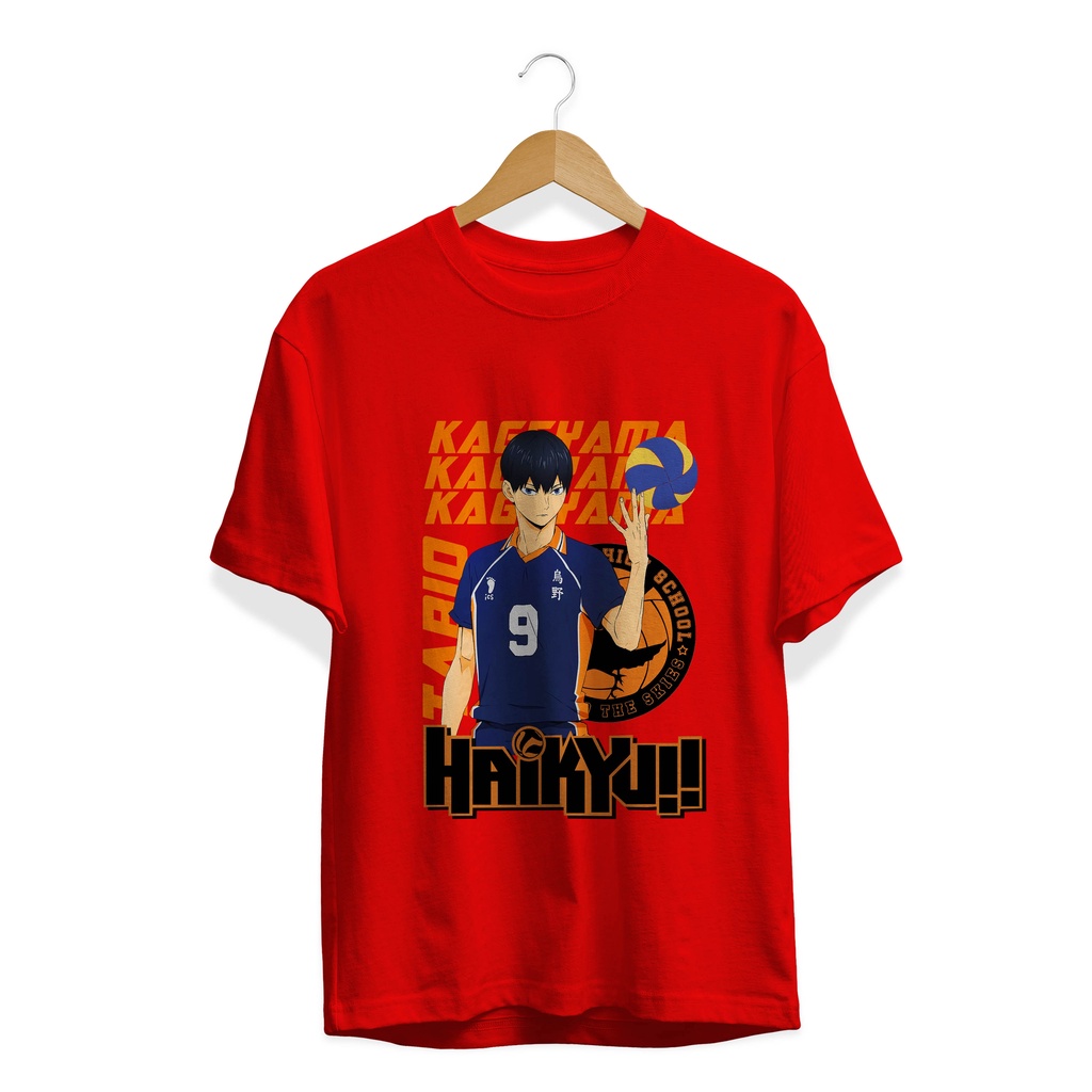 BAJU TSHIRT KAOS ORIGINAL DISTRO ANIME  HAIKYU KAGEYAMA TABIO PREMIUM