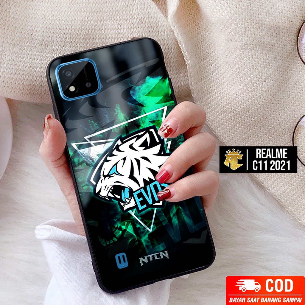 CASE REALME C11 2021 - Casing REALME C11 2021 Terbaru AERO STORE [ EVOS ] Silikon REALME C11 2021 - 