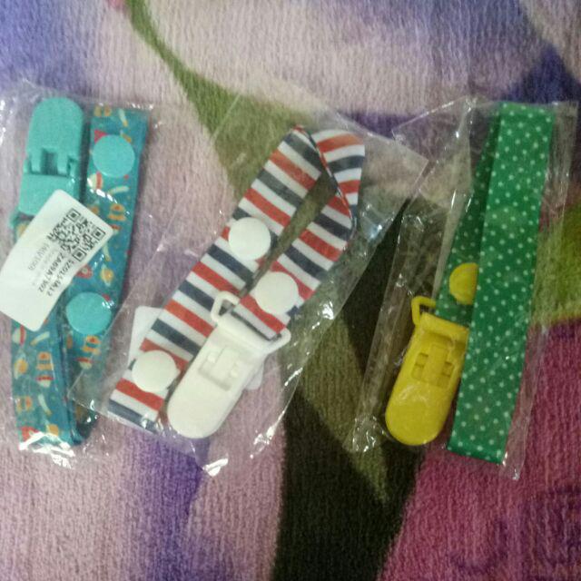 📣bayar Di Tempat📣 Klip Rantai Penyangga Pacifier Dengan Bahan Plastik Dan Gambar Kartun
