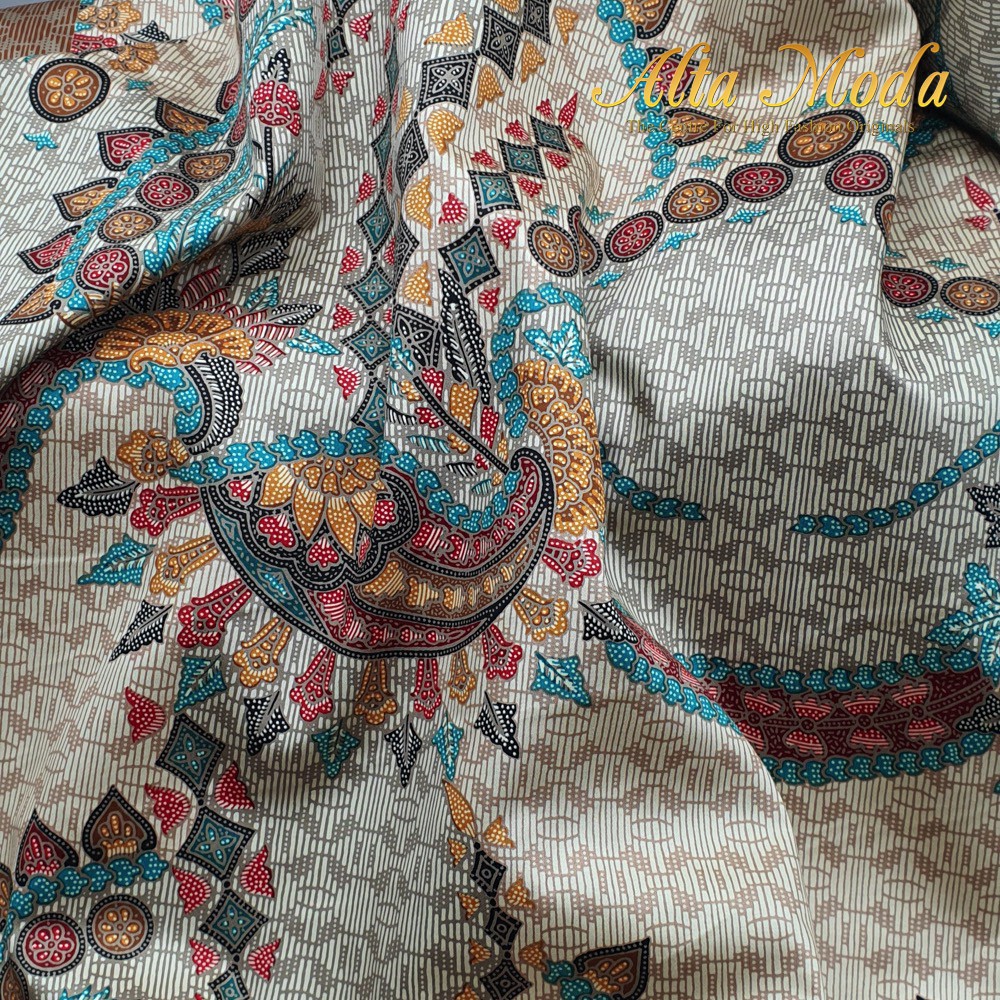 

Alta Moda Batik Katun Motif Sanggul Coklat Susu Pink - Modern (1M)