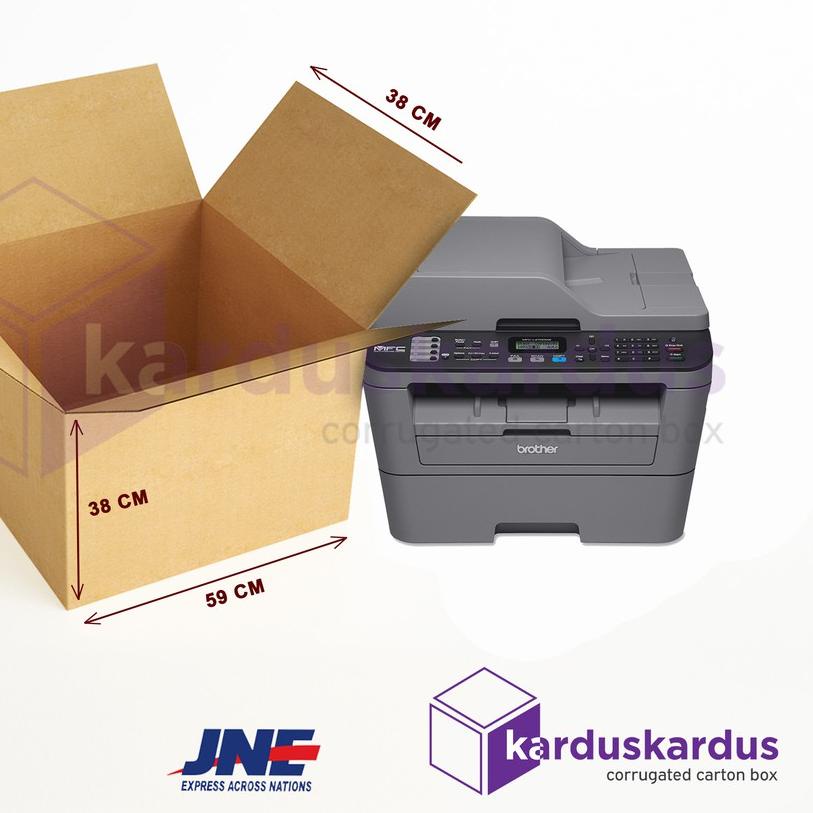 

♣ KARDUS BOX KARTON Packing ( 59 x 38 x 38 ) DOUBLE WALL Polos ♝