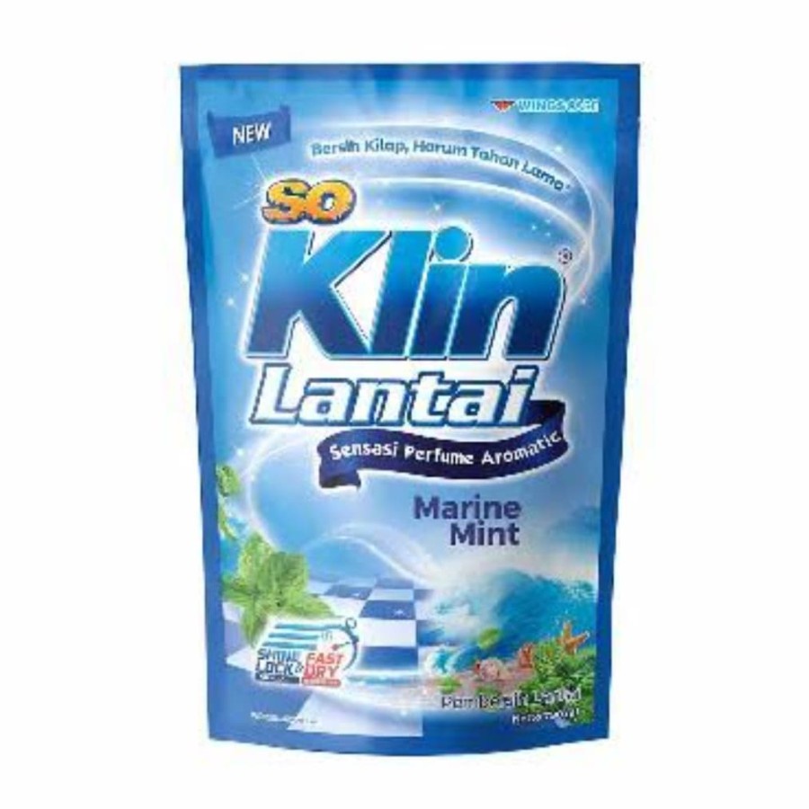 So Klin Lantai Marine Mint 780ml