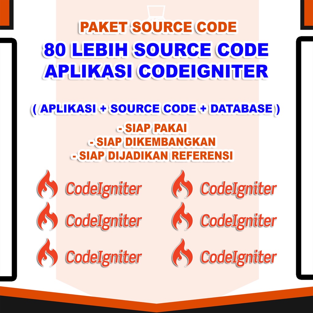 Source Code Kumpulan Aplikasi Codeigniter CRUD Source Code dan Database