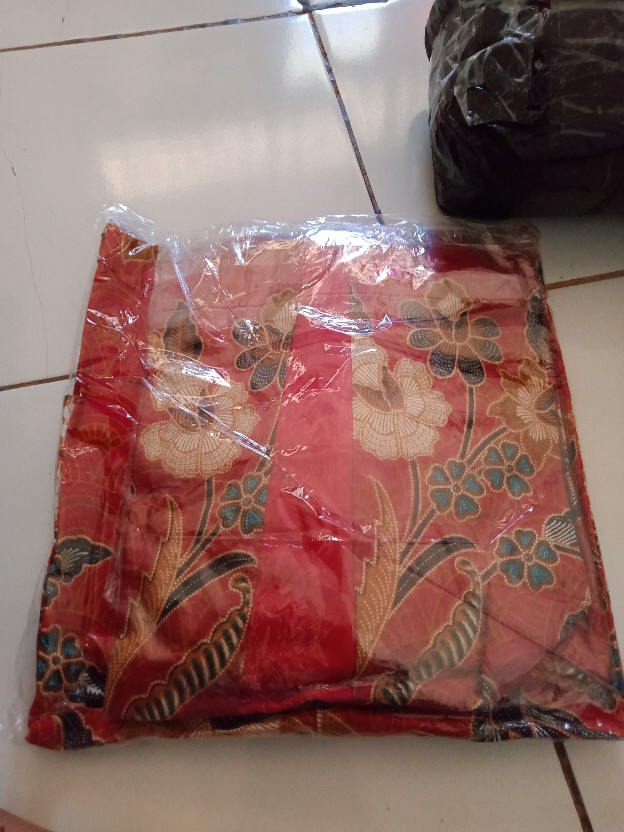 Simifashion Couple Keluarga Dress Cheongsam Batik Naga Solo Asli Mama Papa Anak Dijual Terpisah