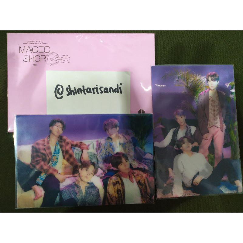 Lenticular BTS Magic Shop