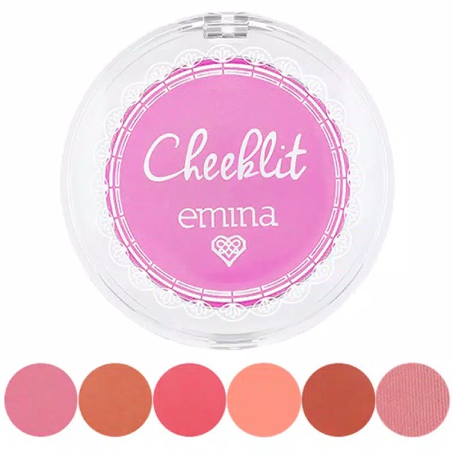 `ღ´ PHINKL `ღ´ ╰☆☆ 𝔢мιℕά ☆☆╮ Emina cheeklit pressed blush on perona pipi lembut hasil natural